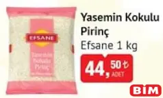 EFSANE YASEMİN KOKULU PİRİNÇ 1 KG